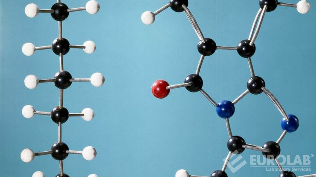 Veľká molekula - test identity a čistoty