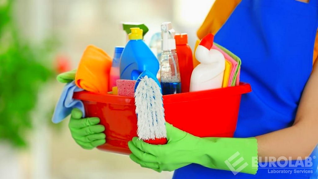 Detersivi e test sui prodotti per la pulizia
