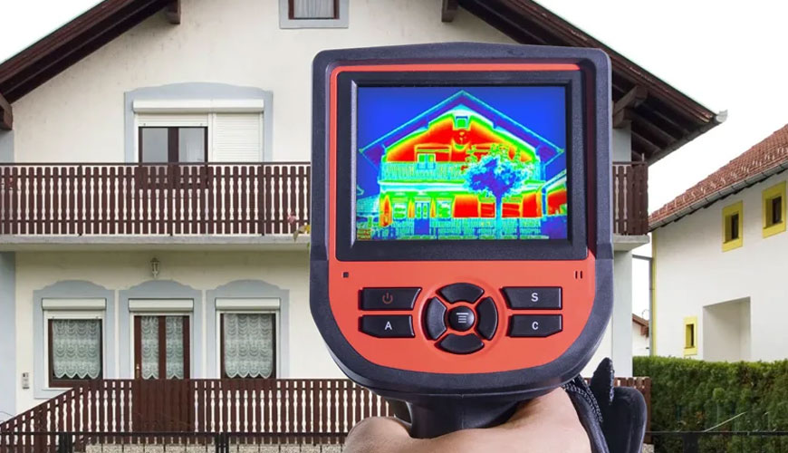 EN 13187 Prestazioni termiche degli edifici - Rilevazione qualitativa delle irregolarità termiche negli involucri degli edifici - Metodo a infrarossi