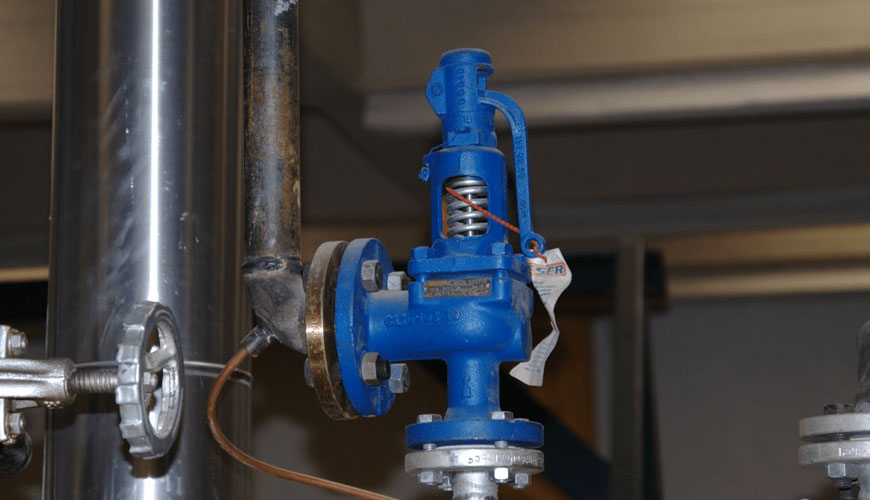 EN 1490 빌딩 밸브 - 결합된 온도 및 압력 릴리프 밸브 - 테스트 및 요구 사항