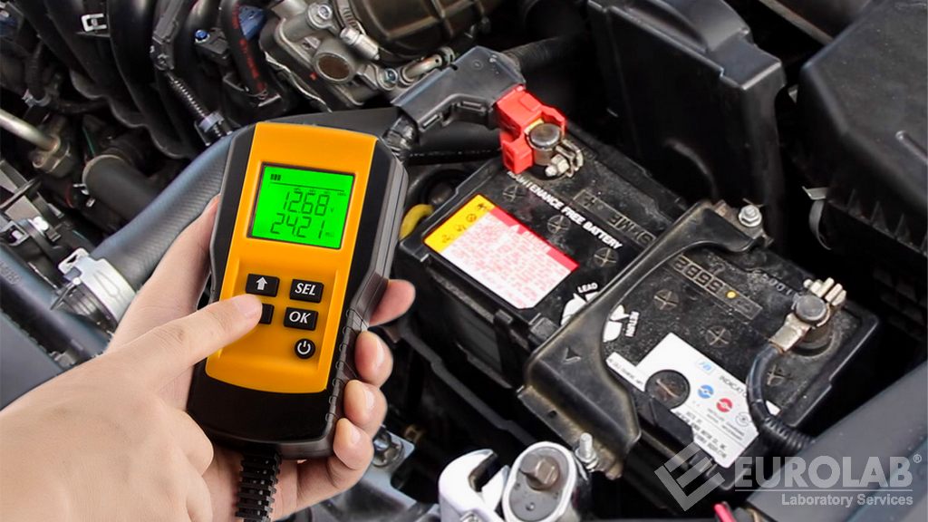 Test di sicurezza della batteria automobilistica